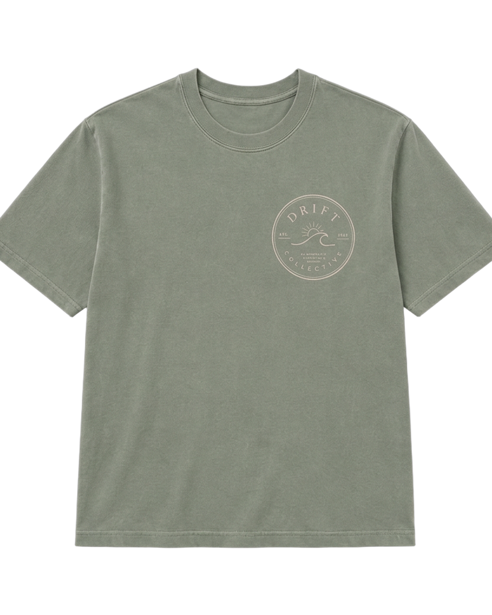 Outer Banks Sage Tee — front