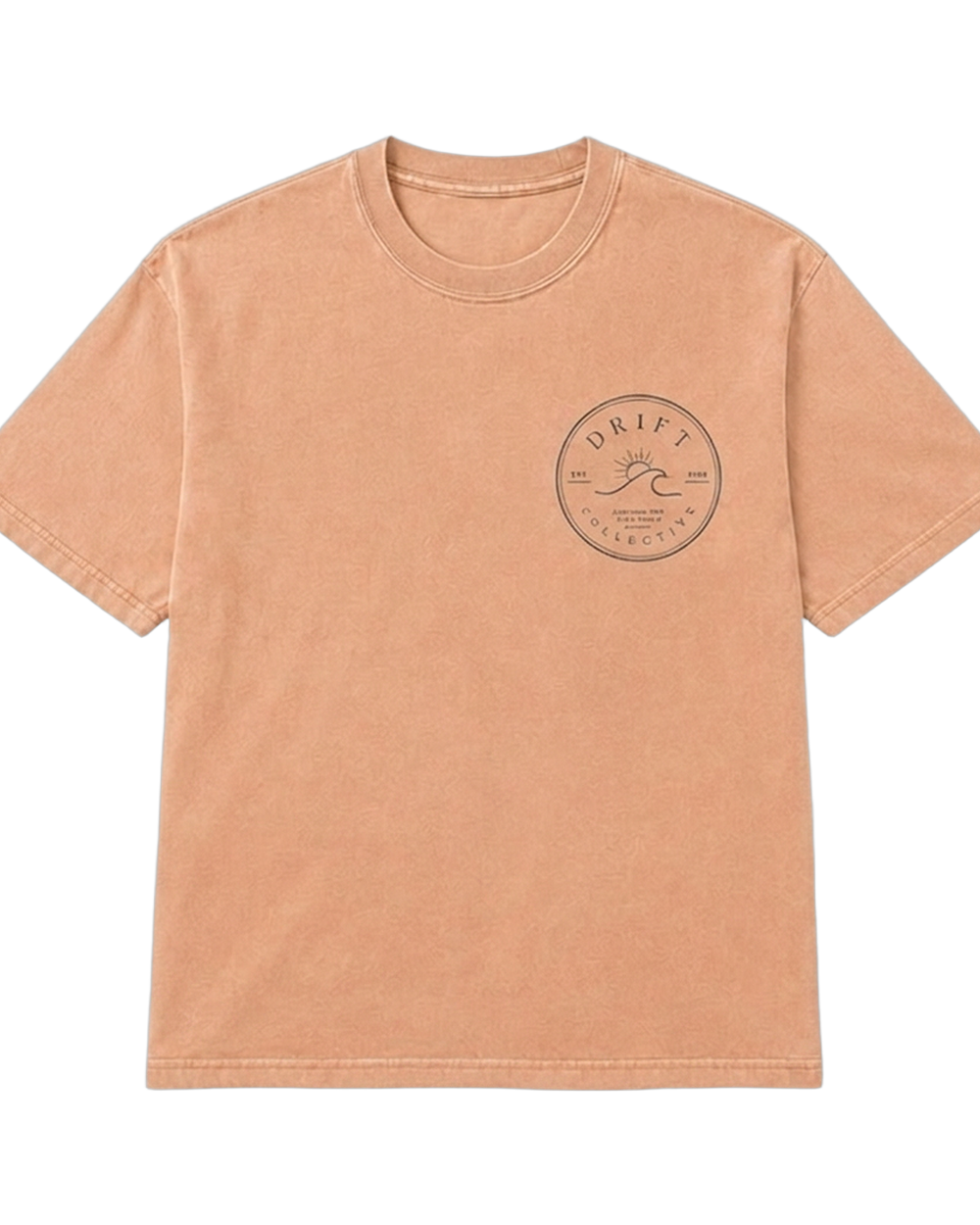 East Coast Peach Tee — front
